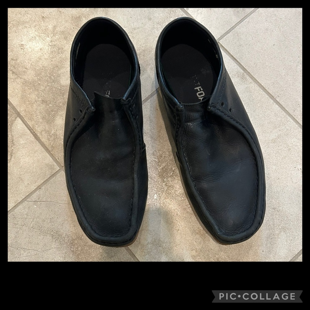 Clarks men's leather moccasin
